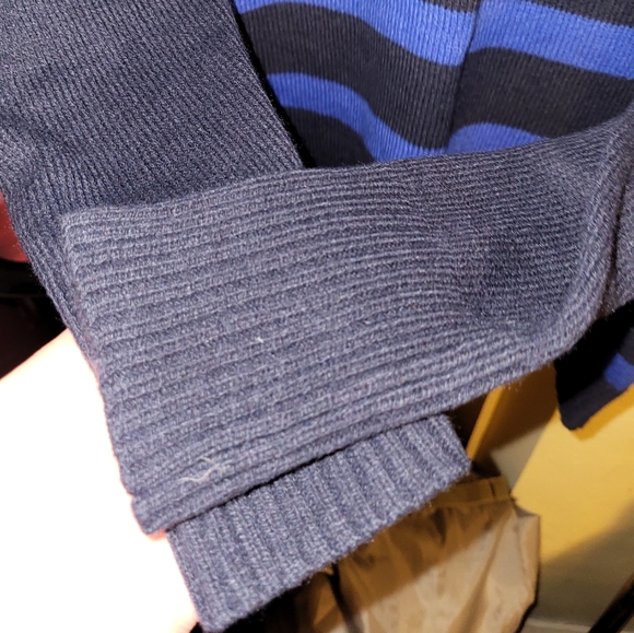 Gap cowl neck striped sweater, women's size large. NWOT. - Picture 7 of 9